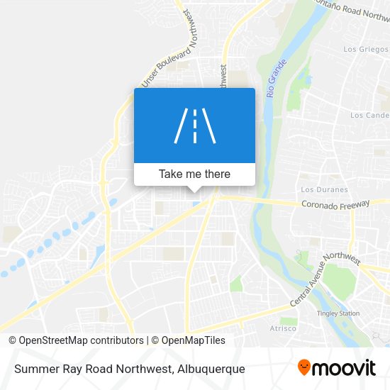 Mapa de Summer Ray Road Northwest