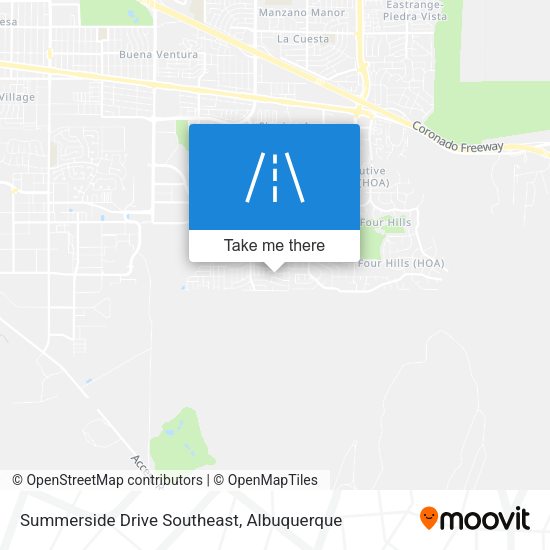 Summerside Drive Southeast map
