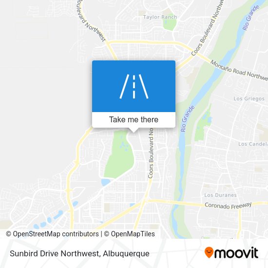 Mapa de Sunbird Drive Northwest