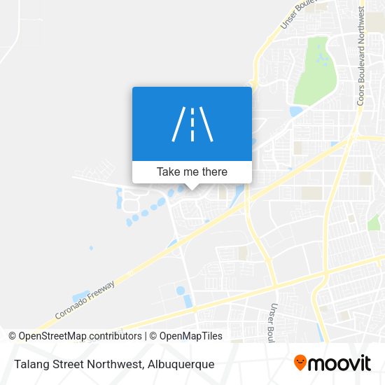 Talang Street Northwest map