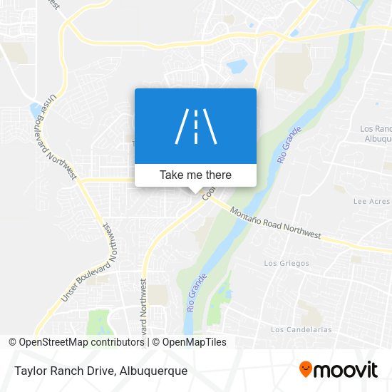 Taylor Ranch Drive map