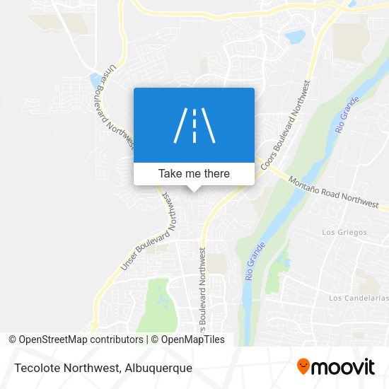 Tecolote Northwest map