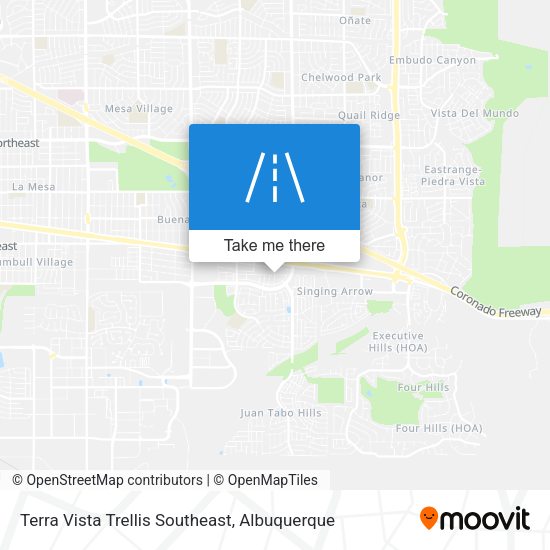 Mapa de Terra Vista Trellis Southeast