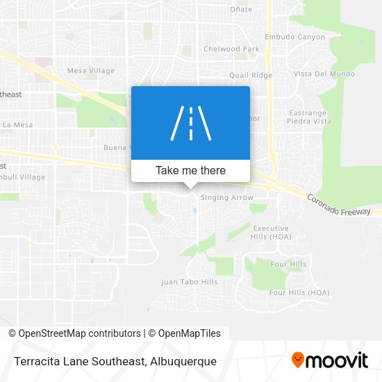 Mapa de Terracita Lane Southeast