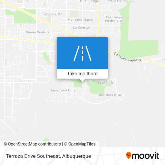 Mapa de Terraza Drive Southeast