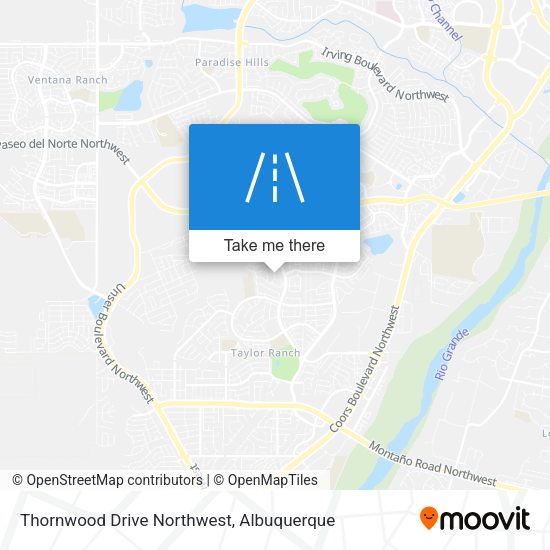 Mapa de Thornwood Drive Northwest