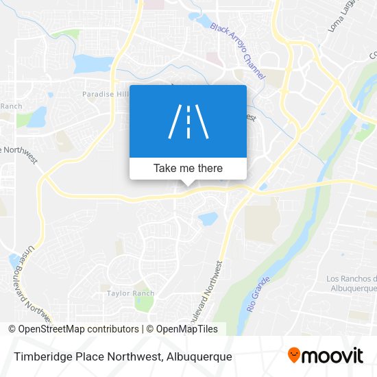 Timberidge Place Northwest map