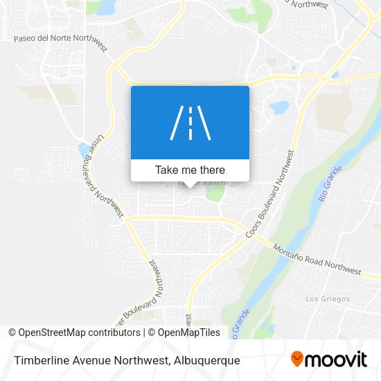 Mapa de Timberline Avenue Northwest