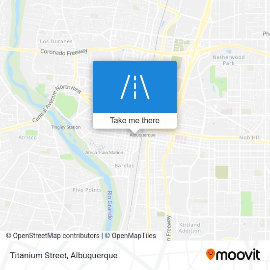 Mapa de Titanium Street