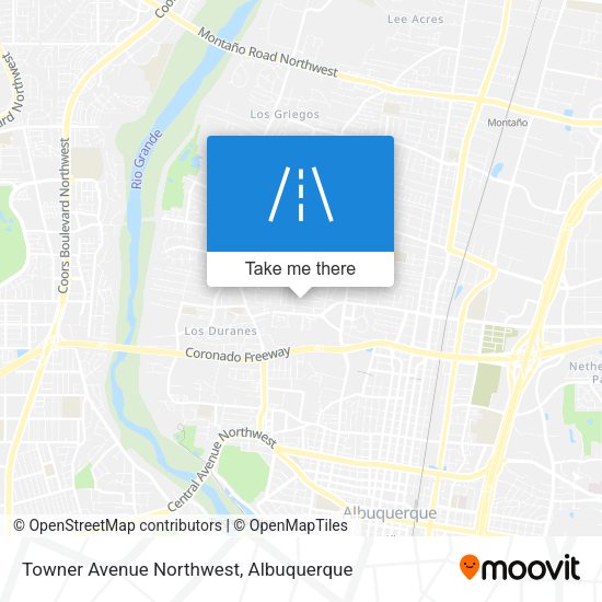 Mapa de Towner Avenue Northwest