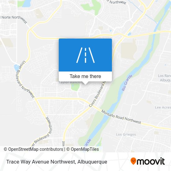 Trace Way Avenue Northwest map