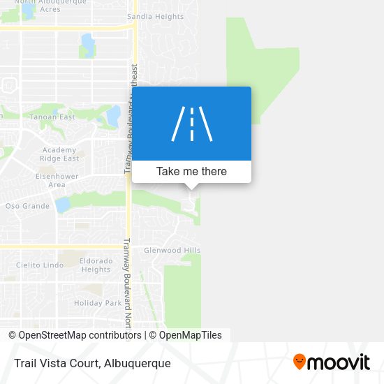 Mapa de Trail Vista Court