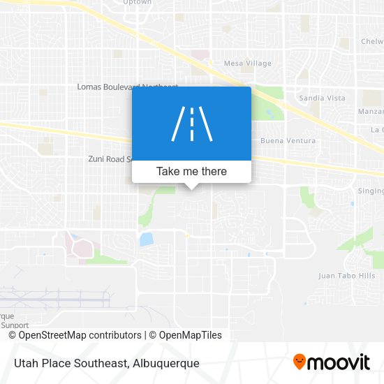 Utah Place Southeast map
