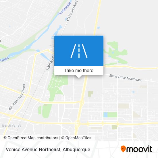 Venice Avenue Northeast map