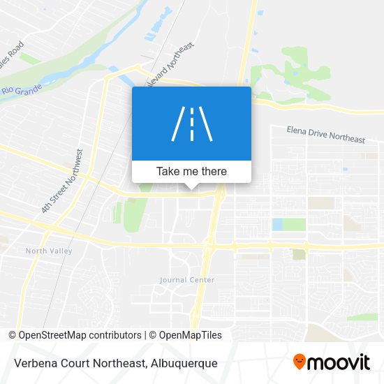 Mapa de Verbena Court Northeast