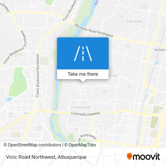 Vicic Road Northwest map