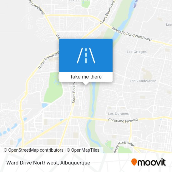 Mapa de Ward Drive Northwest