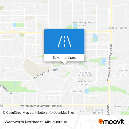 Mapa de Wentworth Northeast
