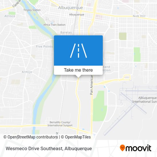 Wesmeco Drive Southeast map