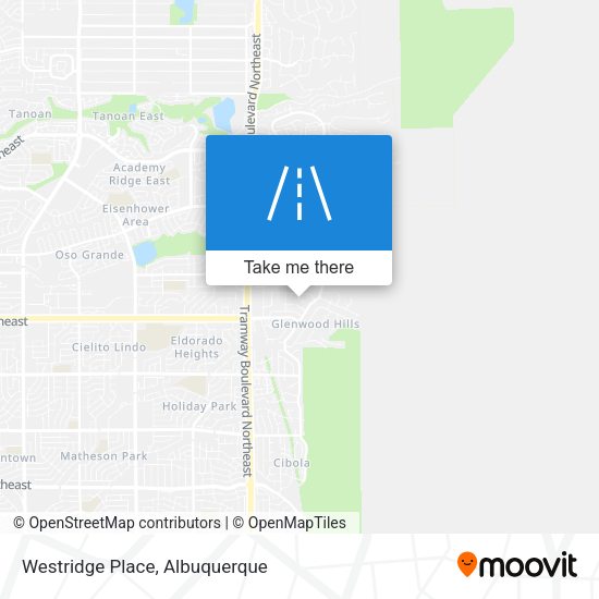 Westridge Place map