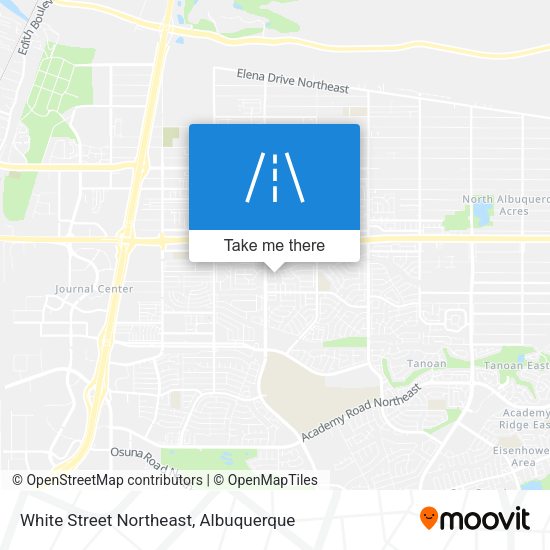 White Street Northeast map