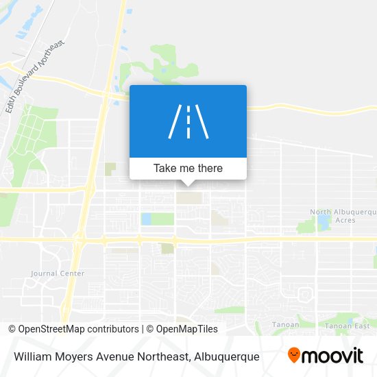 Mapa de William Moyers Avenue Northeast