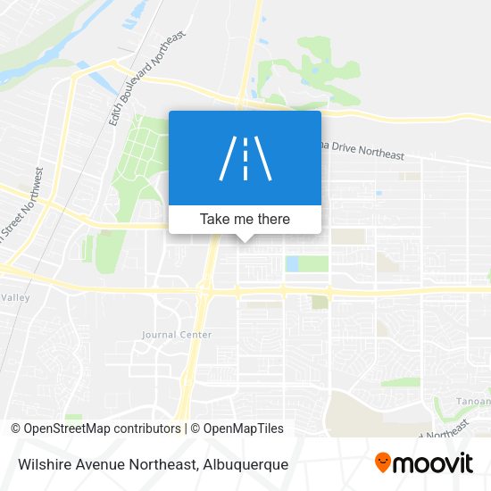Wilshire Avenue Northeast map