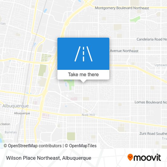 Wilson Place Northeast map