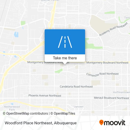 Woodford Place Northeast map