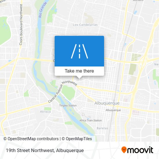 19th Street Northwest map