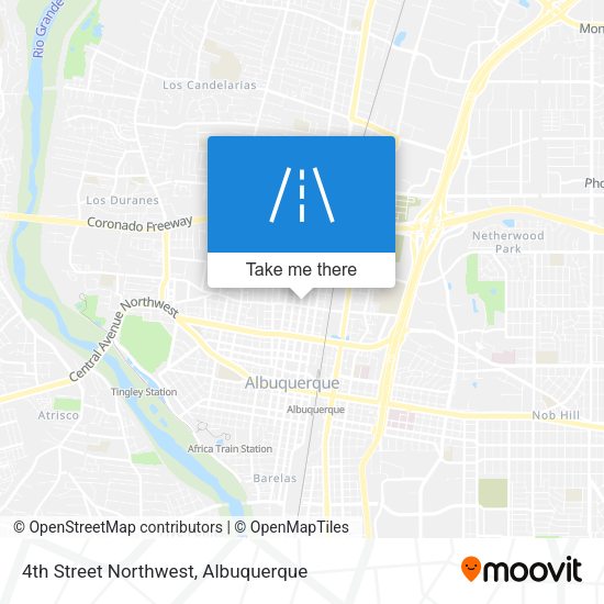 Mapa de 4th Street Northwest