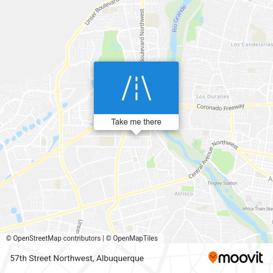 Mapa de 57th Street Northwest