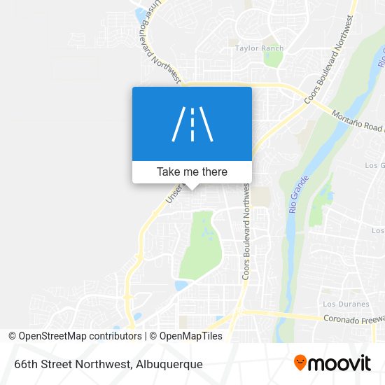 Mapa de 66th Street Northwest