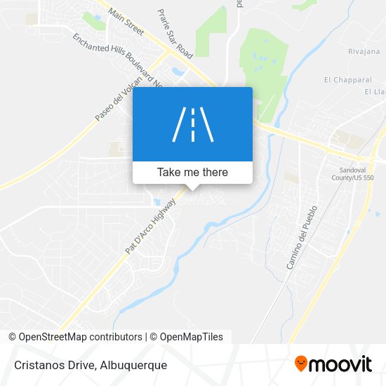 Cristanos Drive map