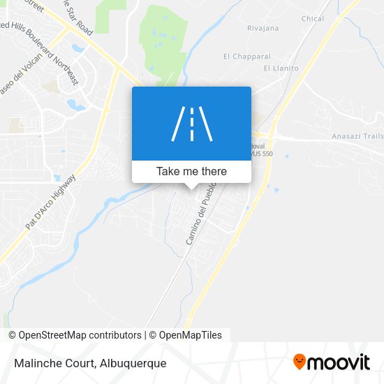 Mapa de Malinche Court