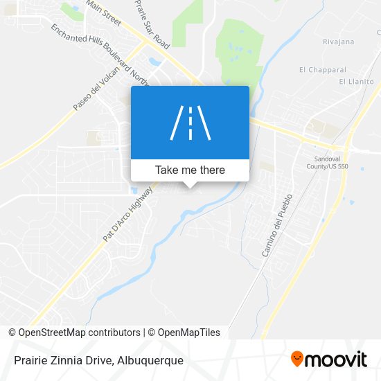 Prairie Zinnia Drive map