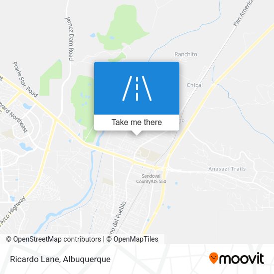 Mapa de Ricardo Lane