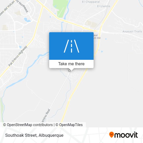 Southoak Street map