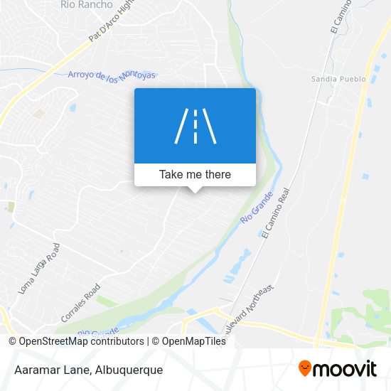 Mapa de Aaramar Lane