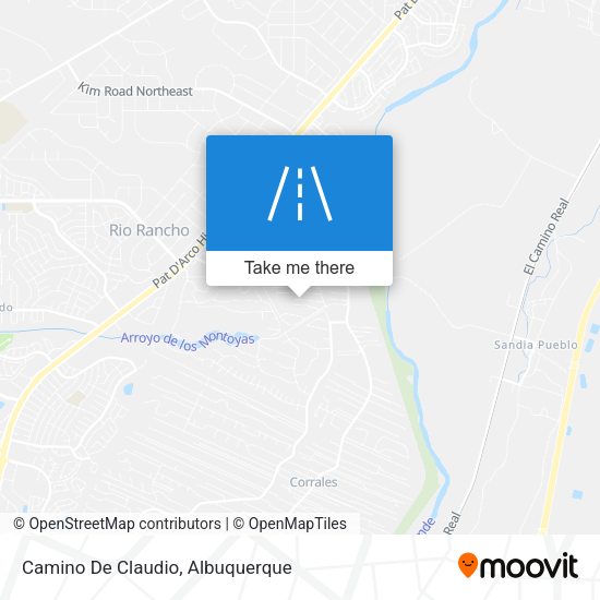 Mapa de Camino De Claudio