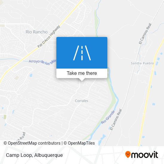 Mapa de Camp Loop