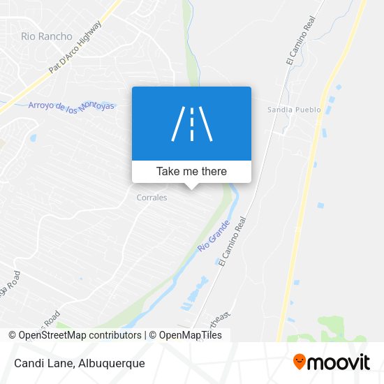 Mapa de Candi Lane
