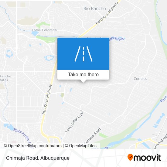 Mapa de Chimaja Road
