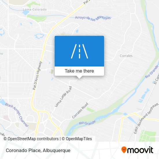 Mapa de Coronado Place