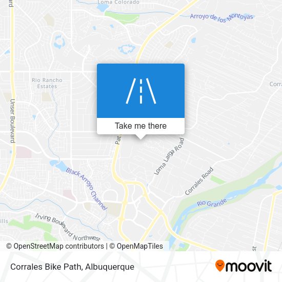 Mapa de Corrales Bike Path