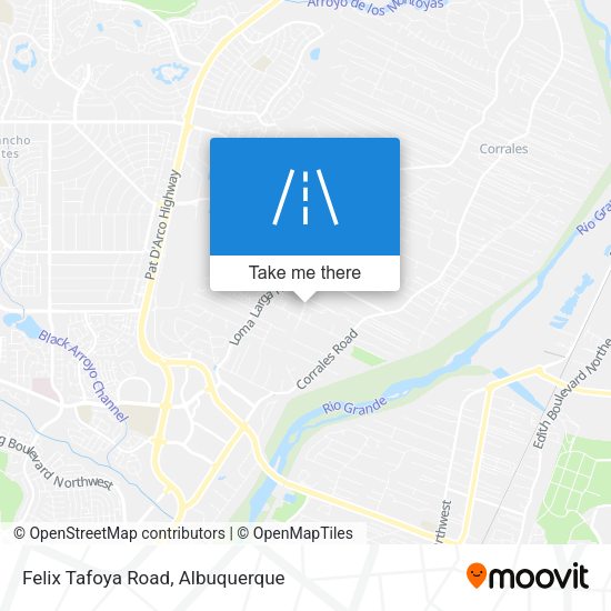 Mapa de Felix Tafoya Road