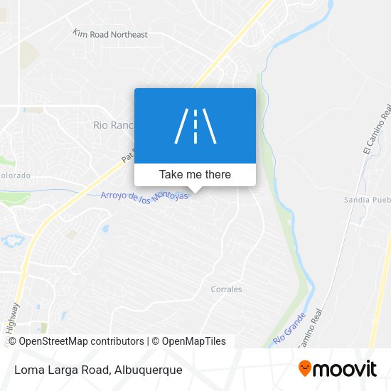 Mapa de Loma Larga Road