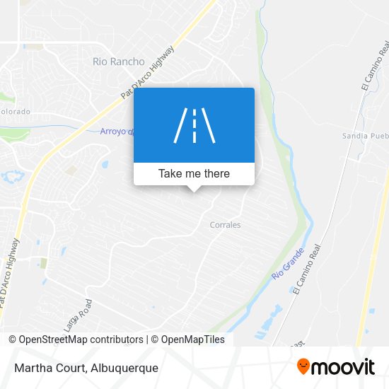 Mapa de Martha Court