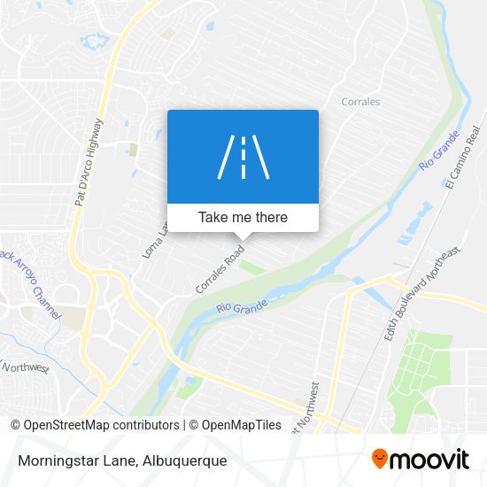 Morningstar Lane map