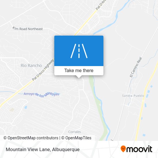 Mapa de Mountain View Lane